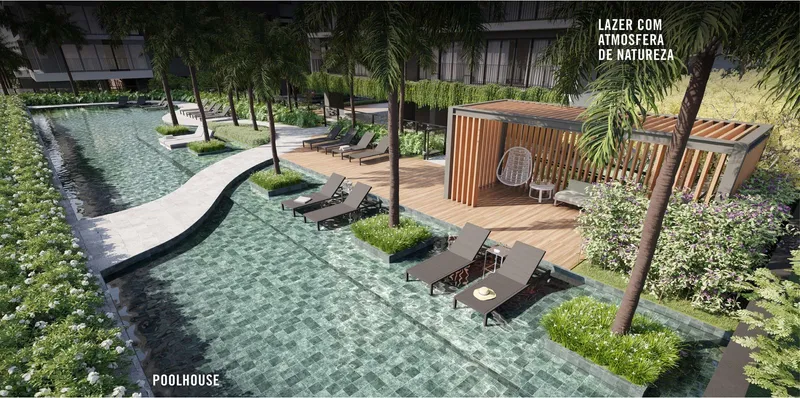 Pool deck do Opus Tellure